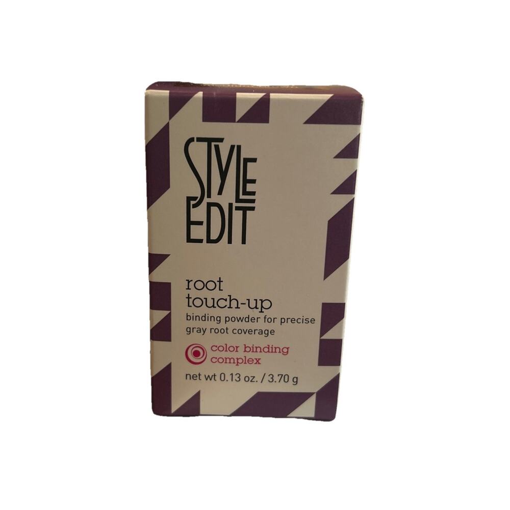 Style Edit Root Touch Up Powder Medium Brown Gray Root Coverage .13oz NIB